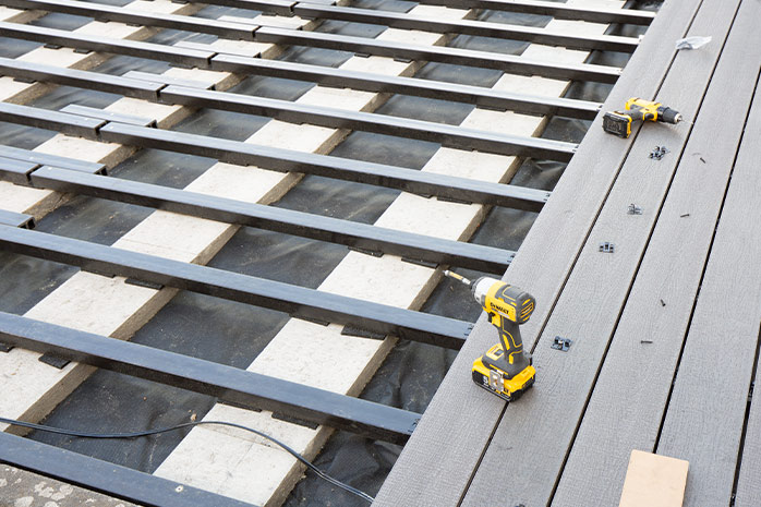 La sottostruttura: uno dei componenti più importanti nella costruzione di una terrazza in WPC