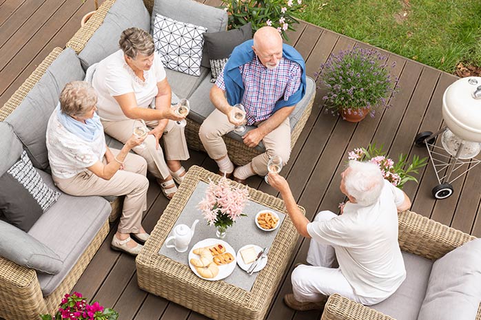 Idee per la terrazza in WPC
